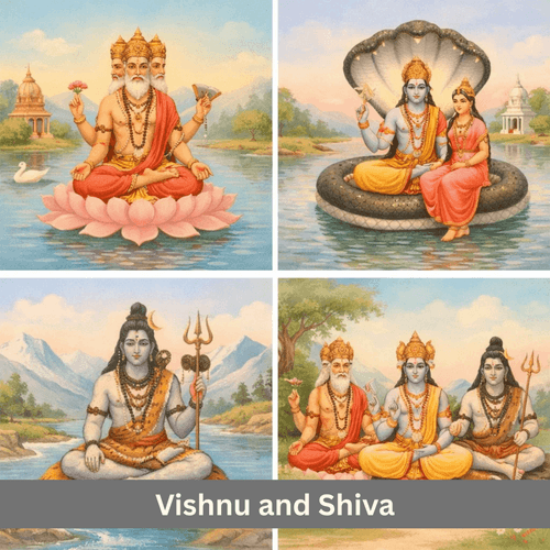 Why Brahma Is Less Worshipped Than Vishnu and Shiva