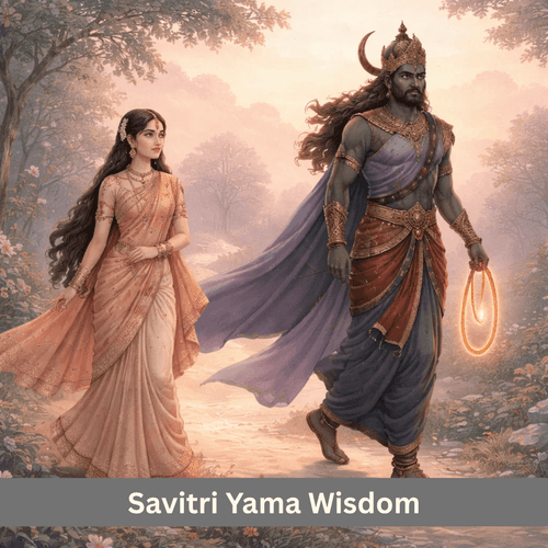Yamaraj’s Subtle Strategy and Savitri’s Wisdom: When the Solution Was Hidden Within Dharma