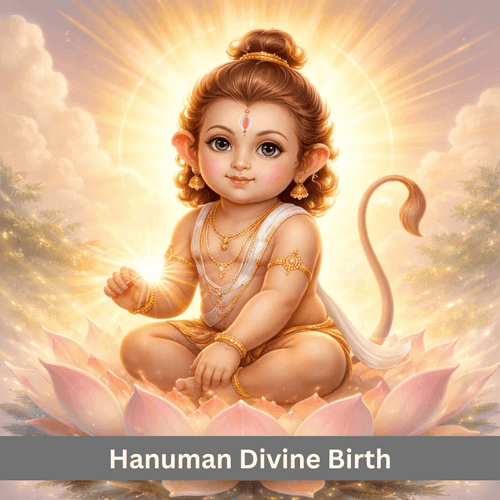 The Divine Form of Hanuman’s Birth