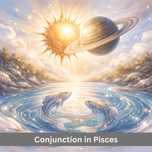Sun and Saturn Conjunction in Pisces 2026: Thirty Days of Emotional Accountability and Inner Strength