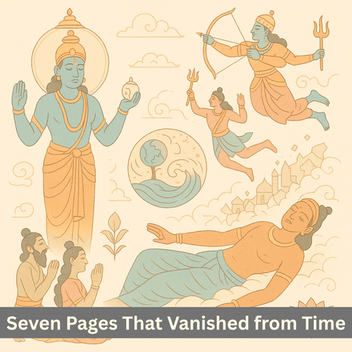 What If Hindu Mythology Is Incomplete? The Seven Pages That Vanished from Time