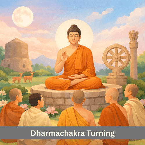 Ashadha Purnima: Turning of the Wheel of Dharma at Sarnath