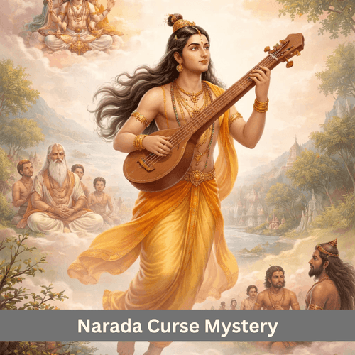 Why Narada Muni Was Cursed to Wander: A Curse That Became a Blessing for All Worlds