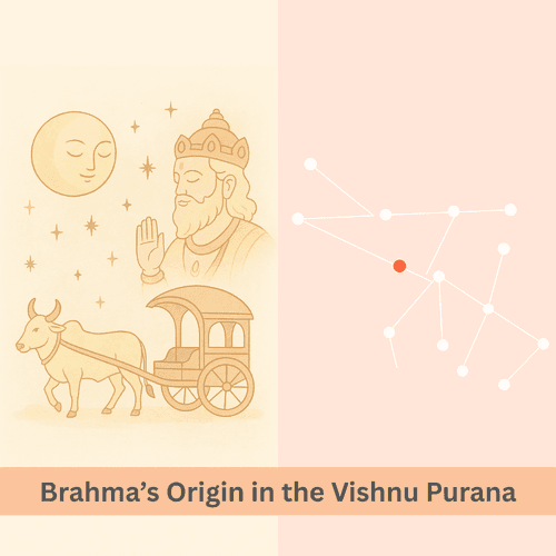 Brahma’s Origin According to Vishnu Purana: The Lotus and the Spiritual Meaning of Creation