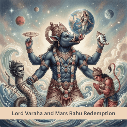 Lord Varaha and Mars Rahu Redemption
