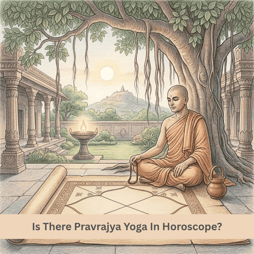 Is There Pravrajya Yoga In Horoscope?