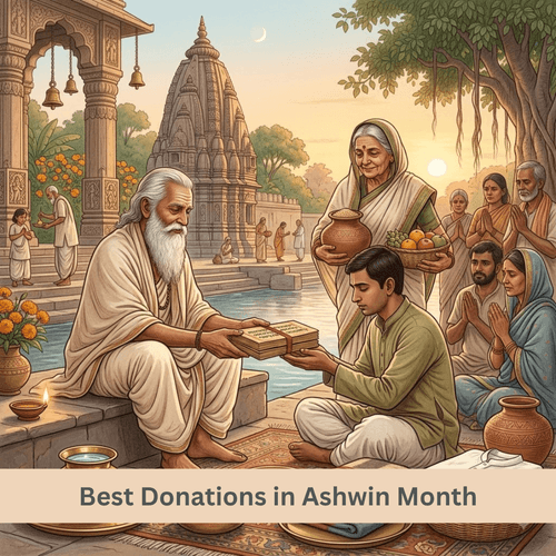 Best Donations in Ashwin Month