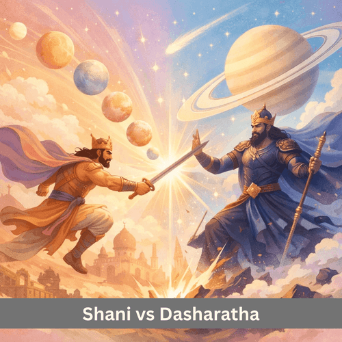 Shani Dev and Dasharatha’s Battle: When a King Changed the Direction of the Planets