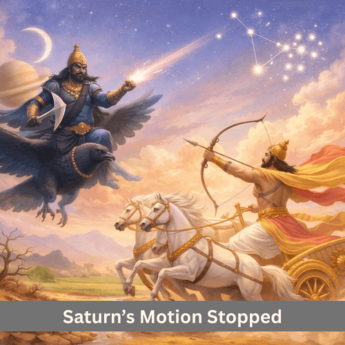 Shani Dev and Dasharatha’s Battle: When a King Stopped the Movement of Shani