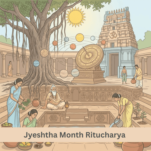 Jyeshtha Month Ritucharya and Astrological Balance