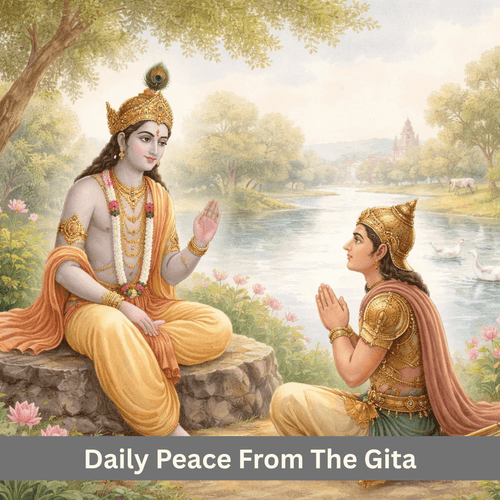 Daily Peace And Positivity From The Gita