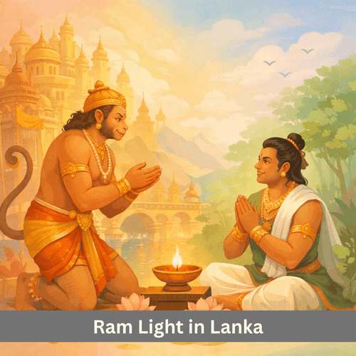 The Lamp of Rama’s Name in Lanka: When Hanuman Recognized Vibhishana