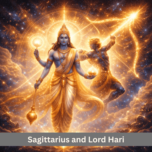 Sagittarius and Lord Hari: A Dharmic Astrological Union