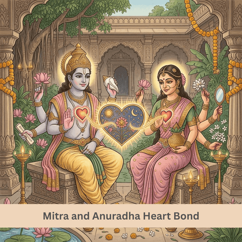 Mitra and Anuradha Heart Bond