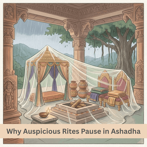 Why Auspicious Rites Pause