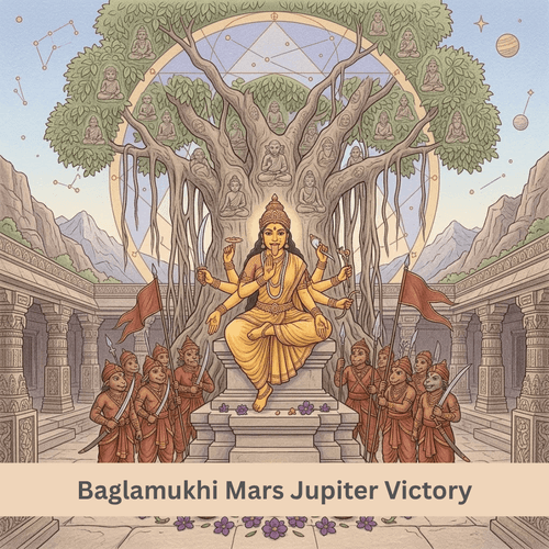 Baglamukhi Mars Jupiter Victory