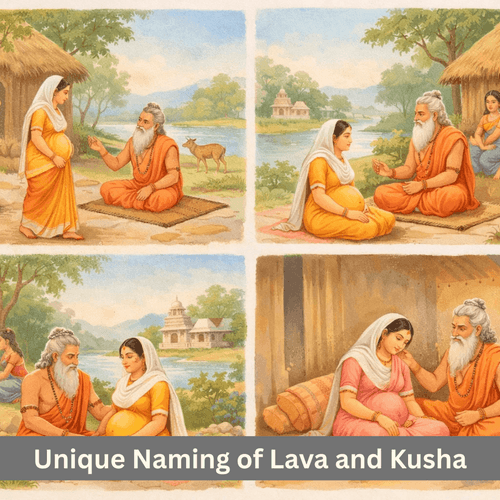 The Unique Naming of Lava and Kusha: A Tale from Uttara Kanda