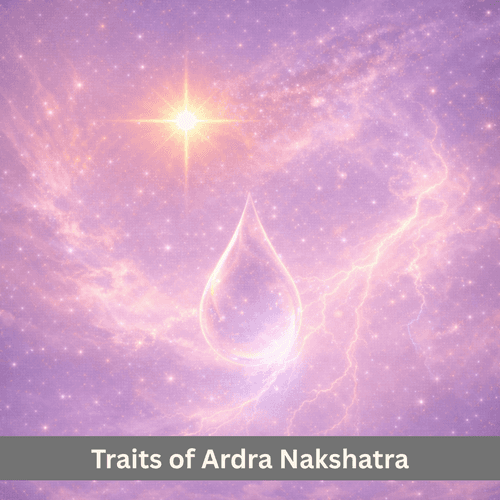 Hidden Emotional Storms of Ardra Nakshatra