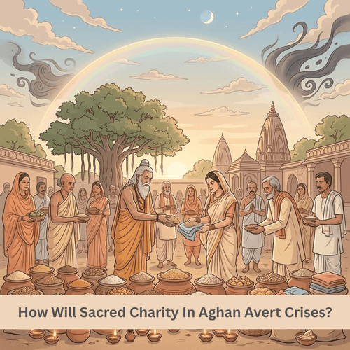 How Will Sacred Charity In Aghan Avert Crises?