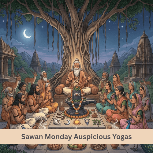 Sawan Monday Auspicious Yogas