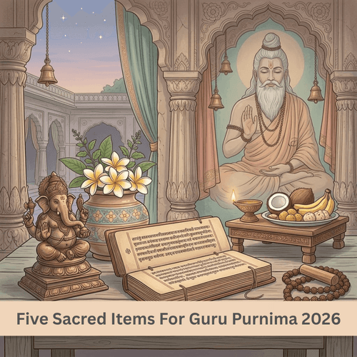 Five Sacred Items For Guru Purnima 2026