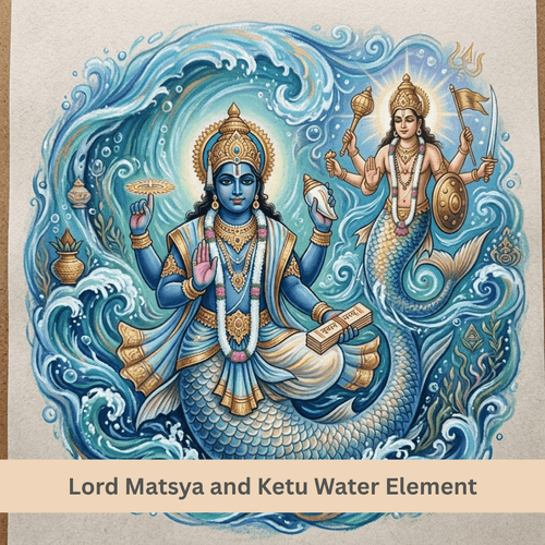 Lord Matsya and Ketu Water Element