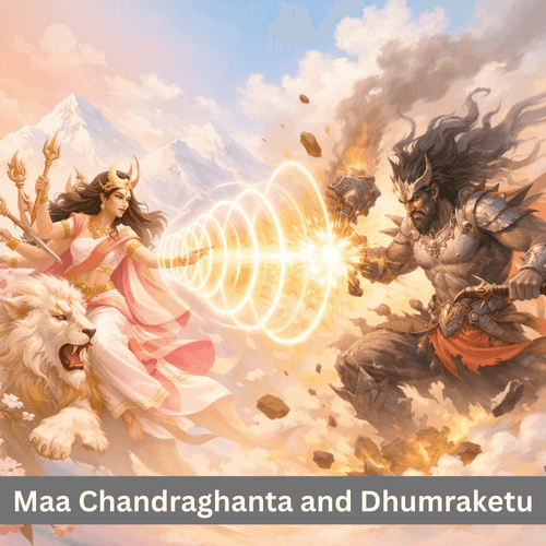 Legend of Maa Chandraghanta and Invincible Dhumraketu