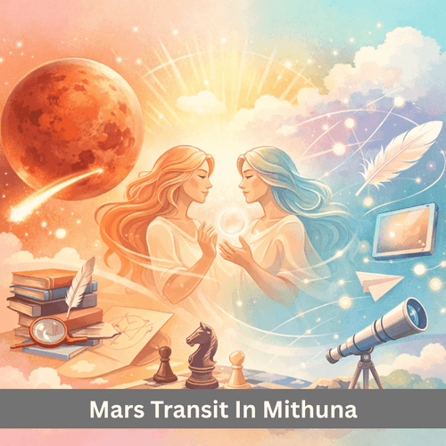 Mars Transit into Mithuna Rashi in August 2026