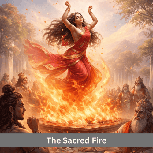 The Day Sati Entered The Sacred Fire And Changed Everything Forever