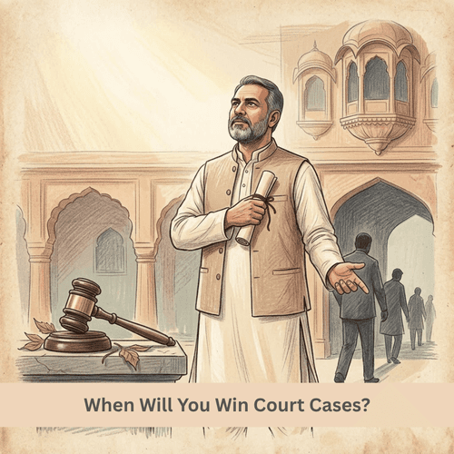 When Will You Win Court Cases?
