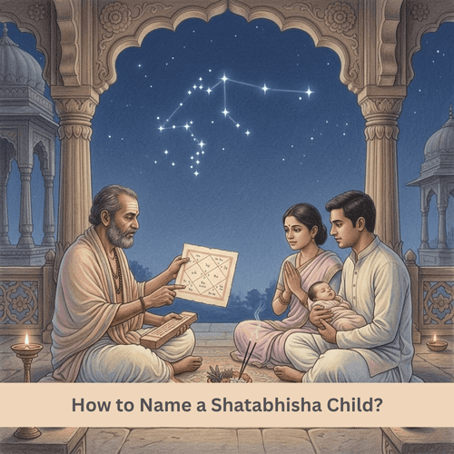 How to Name a Shatabhisha Child?