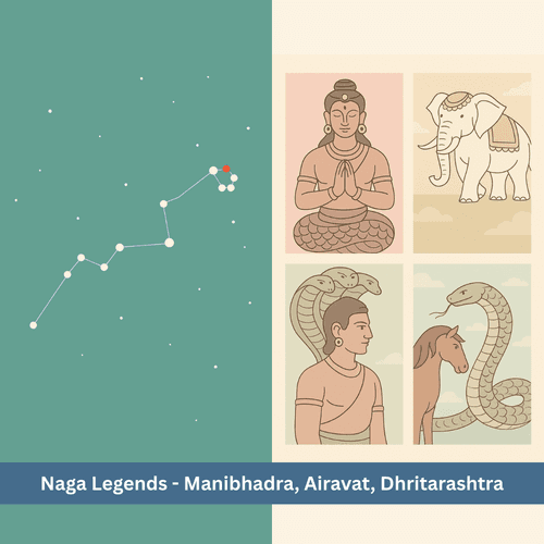 Other Famous Naga Legends - Manibhadra, Airavat, Dhritarashtra, Dhananjay and Kadru’s Curse
