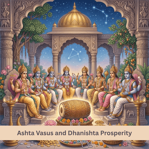 Dhanishta and the Wealth of Eight Vasus