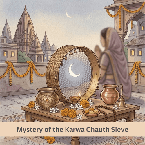 Mystery of the Karwa Chauth Sieve