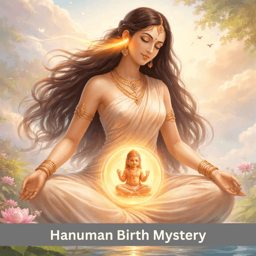 Was Hanuman Ji Born Like Karna: The Secret of Divine Energy Entering Through the Ear