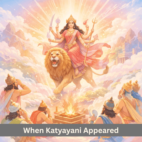 The Appearance of Maa Katyayani and the Limits of Divine Power