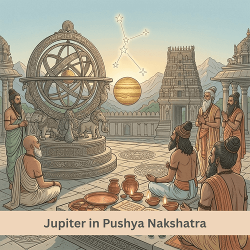 Jupiter in Pushya Nakshatra