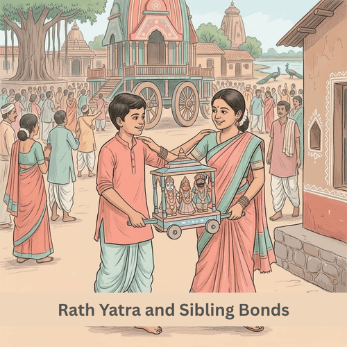 Rath Yatra and Sibling Bonds