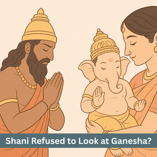 Why Did Shani Dev Refuse to Look at Baby Ganesha?