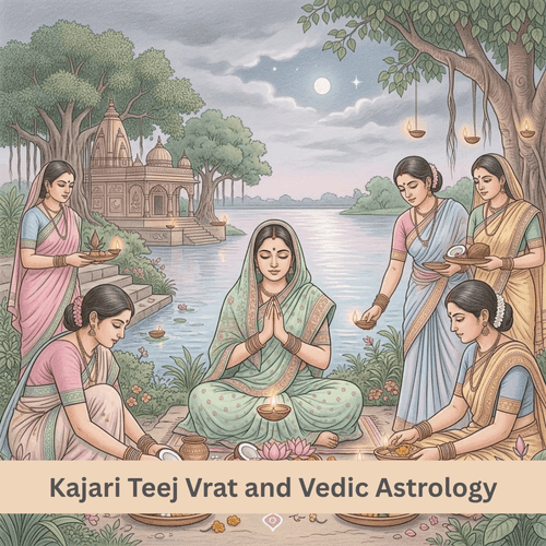 Kajari Teej Vrat and Vedic Astrology