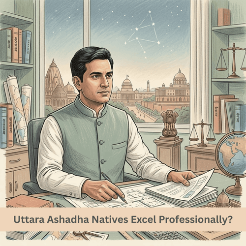 How Can Uttara Ashadha Natives Excel Professionally?