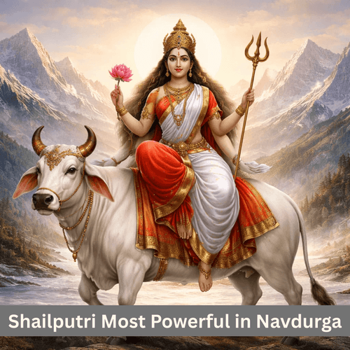 Why Maa Shailputri Is Regarded As The Most Powerful And Foundational Form Of Navdurga