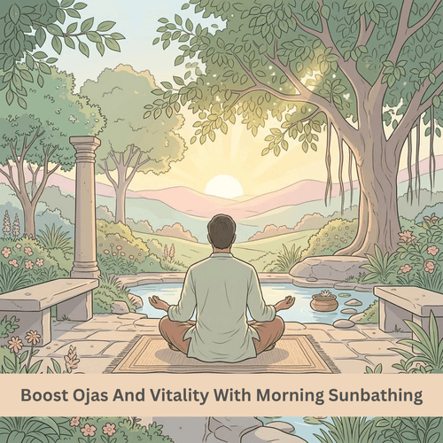 How To Boost Ojas And Vitality With Morning Sunbathing?
