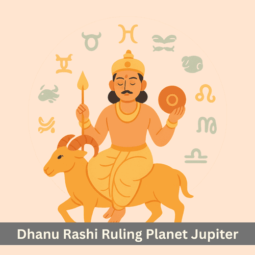 Dhanu Rashi Ruling Planet Jupiter - Complete Astrology Guide