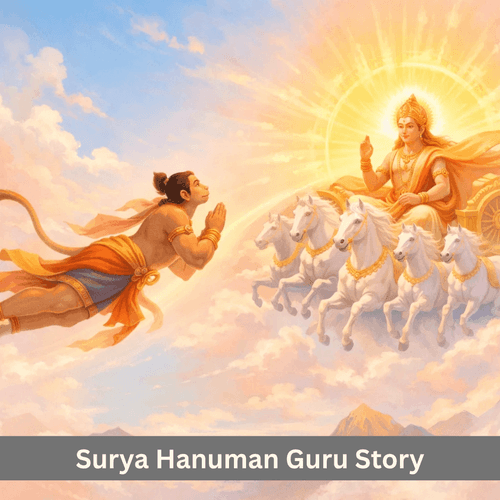 When the Sun Became Hanuman’s Guru: The Great Discipline of Knowledge Fulfilled Across the Sky
