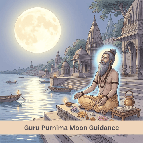 Guru Purnima Moon Guidance