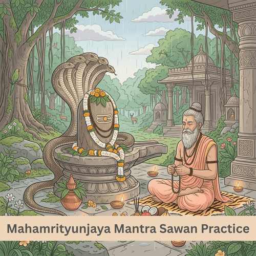 Mahamrityunjaya Mantra Sawan Practice