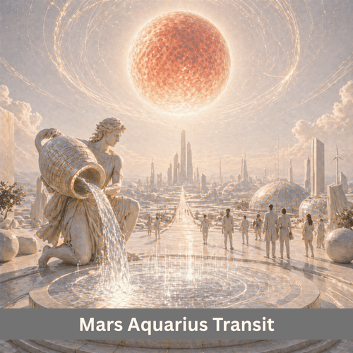 Mars Transit in Aquarius: Innovation, Social Change and New Energy