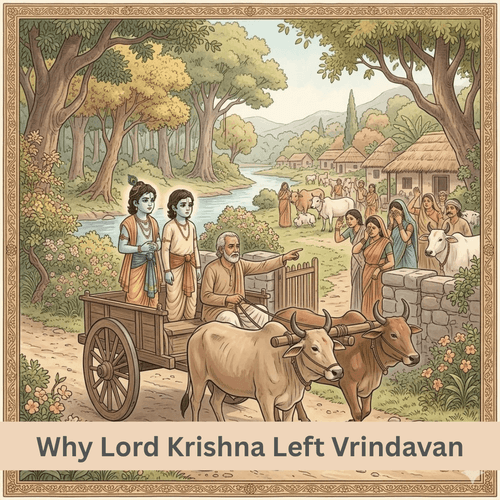 Why Lord Krishna Left Vrindavan