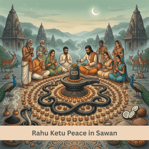 Rahu Ketu Peace in Sawan